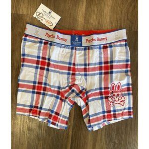 Mens Psycho Bunny Designer Boxer Brief Street Style Fitted Underwear Size Medium